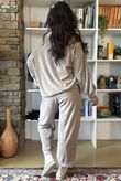 Terry B Classic Sweatshirt Stone 